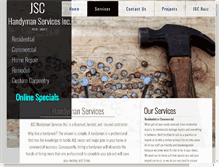 Tablet Screenshot of jschandyman.com